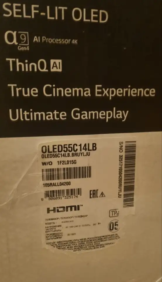 телевизор Lg Oled55 evo 4k, фотография 2