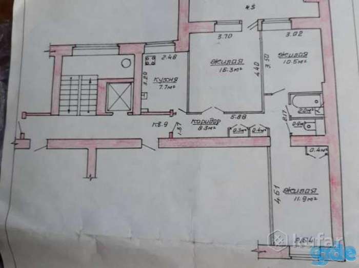 Продам 3-комнатную квартиру в Слониме, Шоссейная,д 18, фотография 1