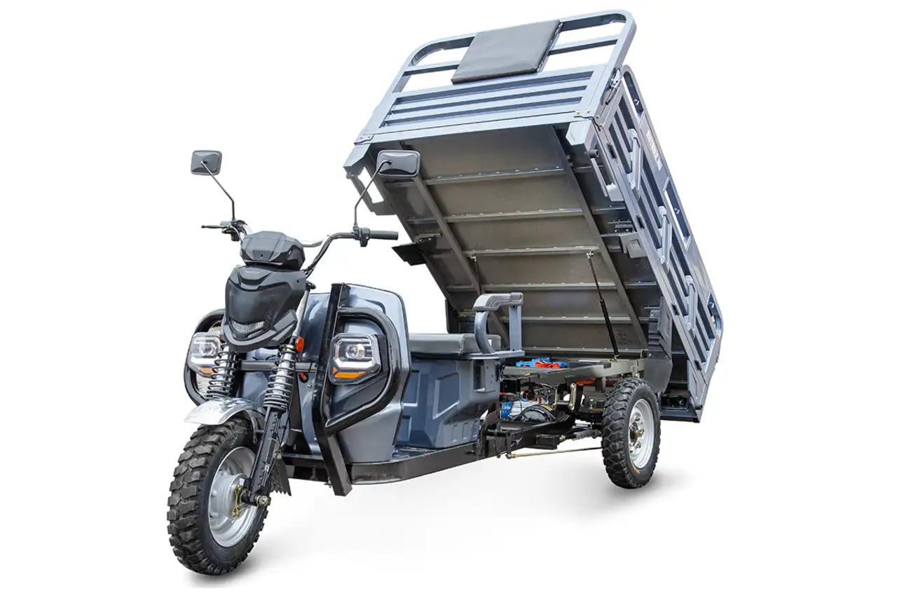 Грузовой электротрицикл rutrike атлант-у 2000 60/72v2000w, фотография 10