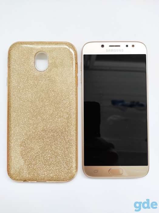 Samsung Galaxy J7 (2017) Dual SIM (золотой) 16ГБ, фотография 3