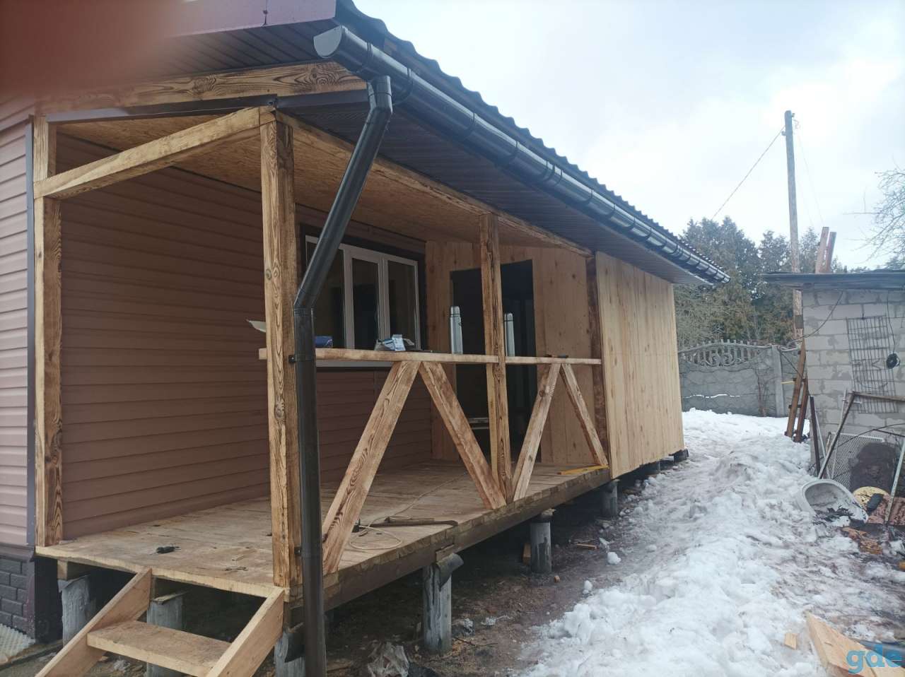 Терраса к дому в Гомеле, фотография 2
