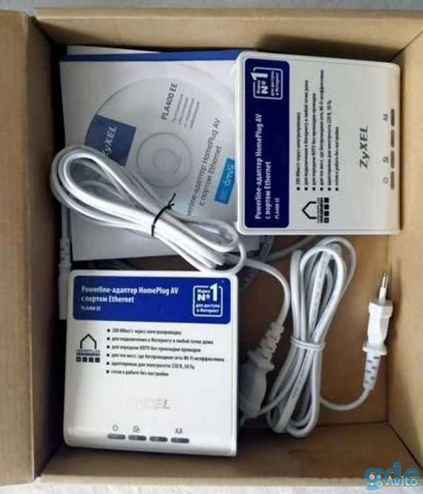 Powerline-адаптер Zyxel PLA400 EE (б/у), фотография 2
