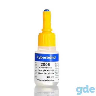 Аналог клея Loctite 406 Суперклей Cyberbond CB 2006 20 гр., фотография 1