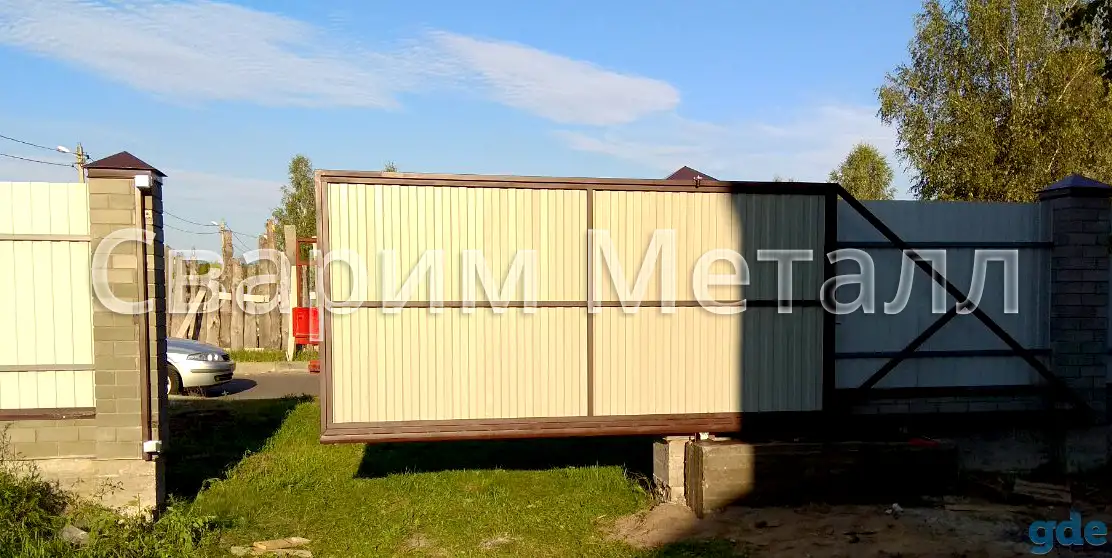 Ворота откатные, фотография 4