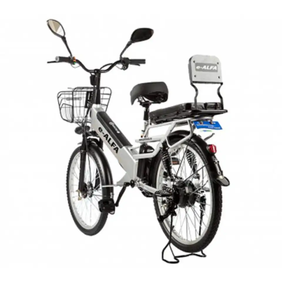 Электровелосипед green city e-alfa-l 350w, фотография 2