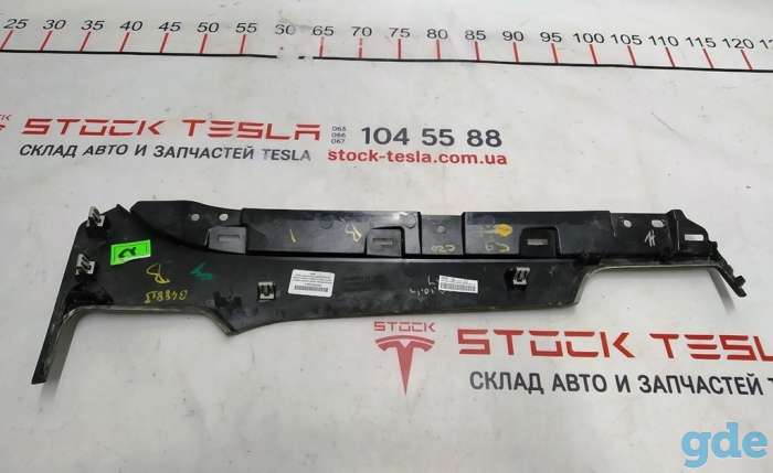 Зап. части для авто Tesla. Декоративная накладка центральной панели пассажирская OBECHE GLOSS HZ MATA Tesla model S, mod, фотография 4