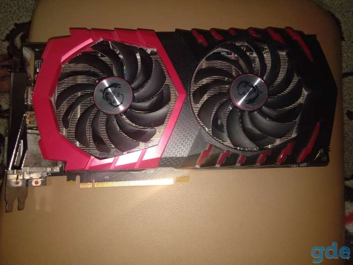Видеокарта MSI GeForce GTX 1070 Gaming X 8GB, фотография 1