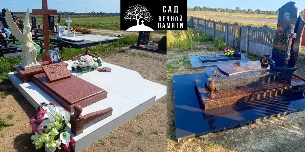 Памятники под ключ из гранита, мраморной крошки, полимер-бетона, фотография 10