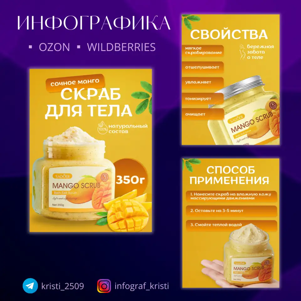 Инфографика, дизайн карточек, фотография 1