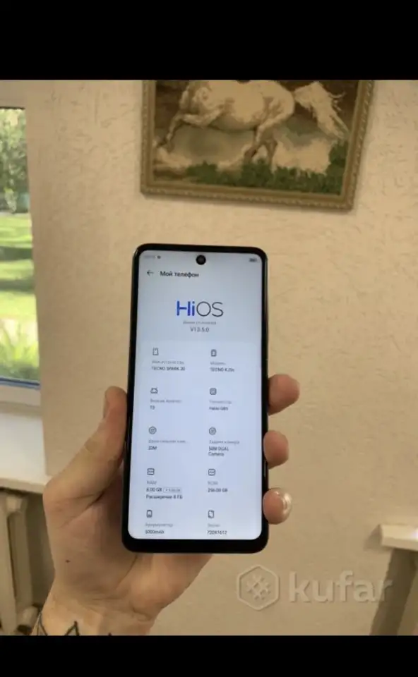 Tecno spark 20 85/256 (отл сост) почта, фотография 3
