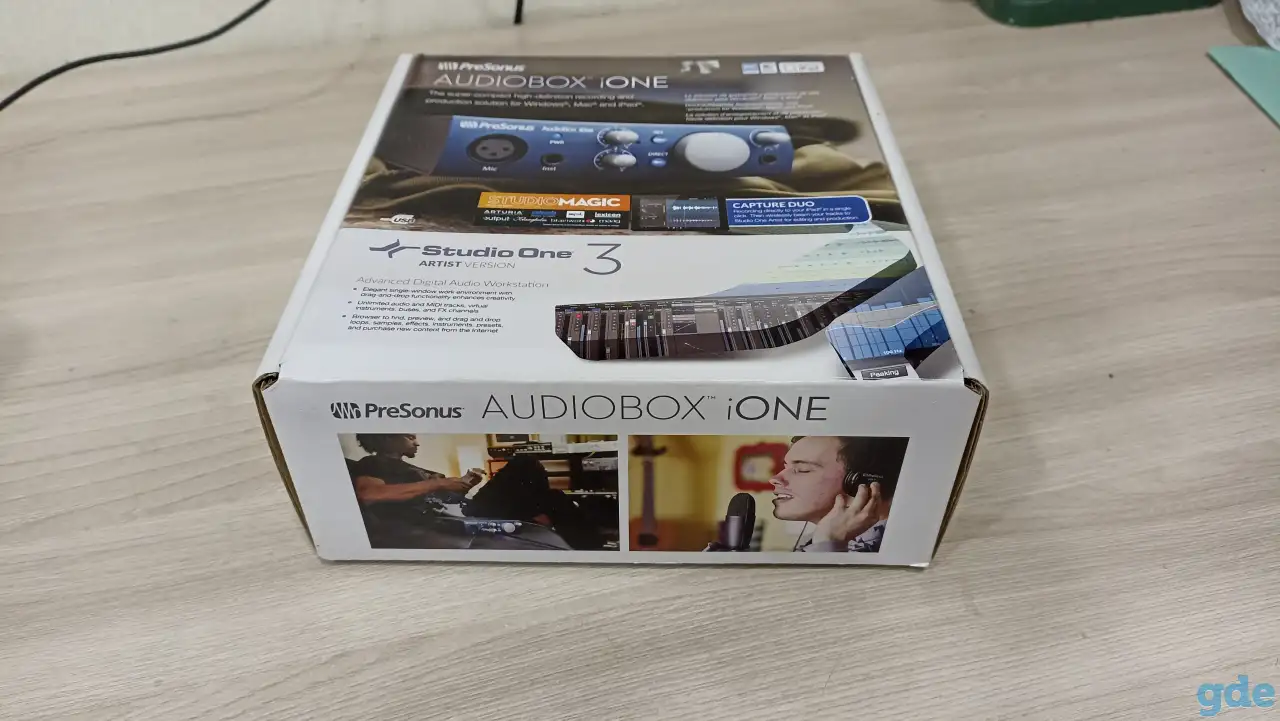 Внешняя звуковая карта PreSonus  AUDIOBOX iONE., фотография 6