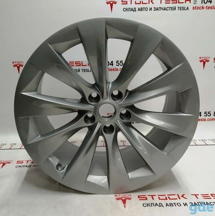 Зап. части для авто Tesla. Диск колесный задний 20X9.5 ET40 - GREY SLIPSTREAM NEW Tesla model XB, фотография 1