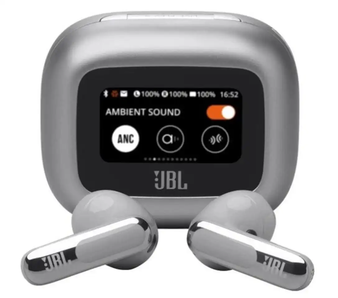 Наушники jbl live flex 3 (серебристый), фотография 1