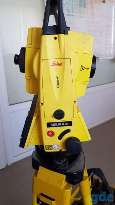 Продам строительный тахеометр leica builder 503, фотография 4