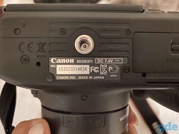 Зеркальный фотоаппарат CANON EOS 650D, фотография 2