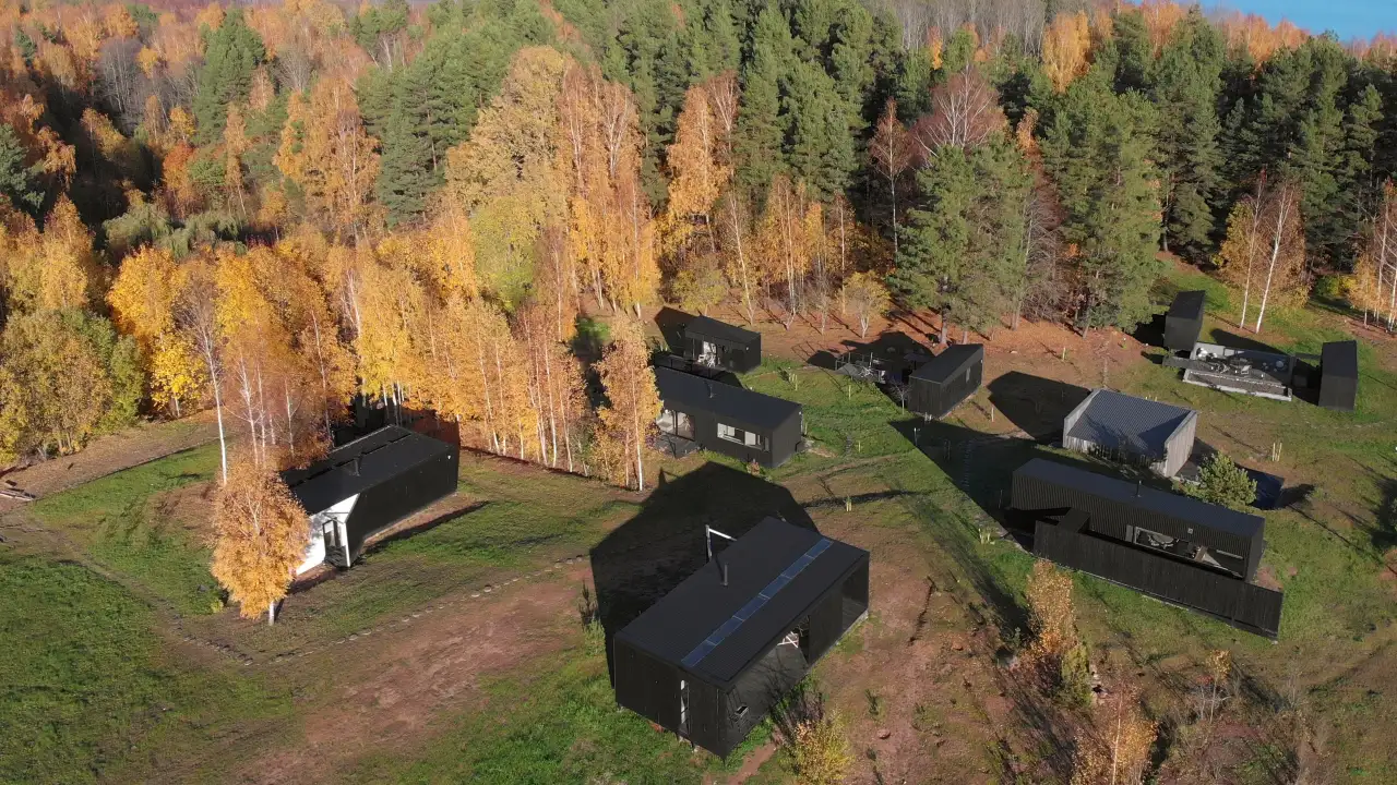 Панорамные домики Nomad Houses в аренду на Браславских озерах, Витебская область, район, Межанский сельсовет, СТ Струсто, фотография 1