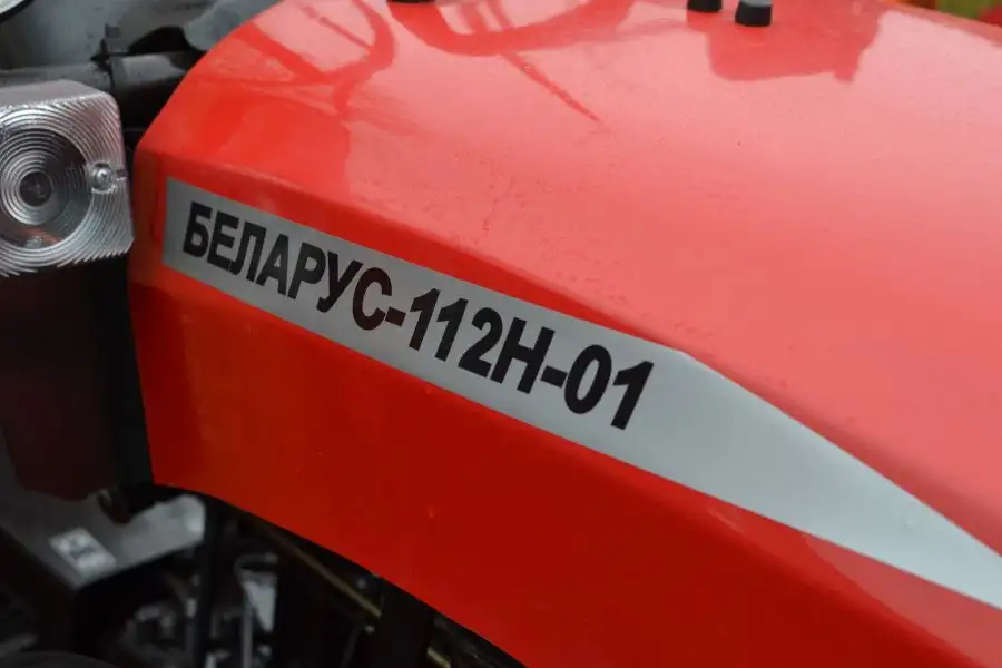Минитрактор МТЗ Беларус 112H-01 с двигателем Weima 190FE, фотография 6