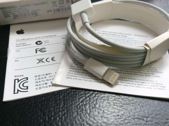USB оригинал кабель для iPhone 5,5s,6,6s., фотография 2