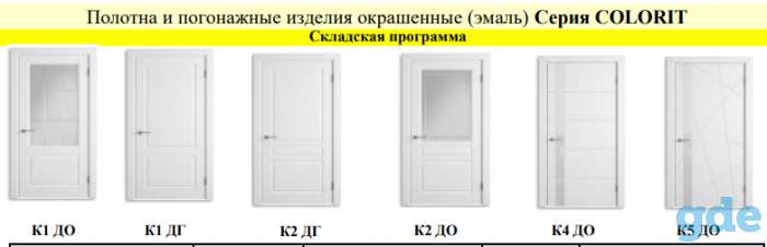 Двери из эмали Colorit, фотография 1