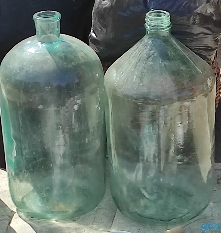 Продам  стеклянные бутыли., фотография 1