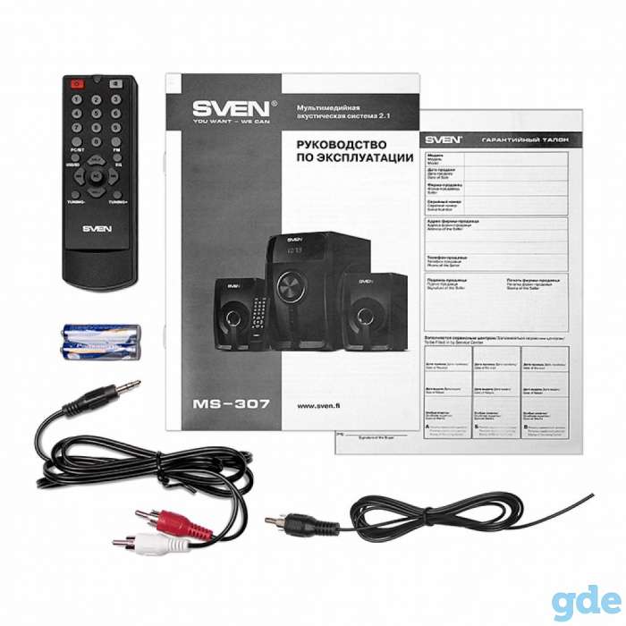 Продам акустическую систему SVEN MS-307, фотография 3