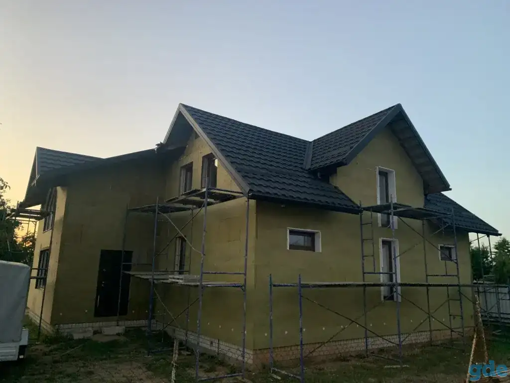 Утепение фасадов,декоративная отделка,покраска, фотография 7