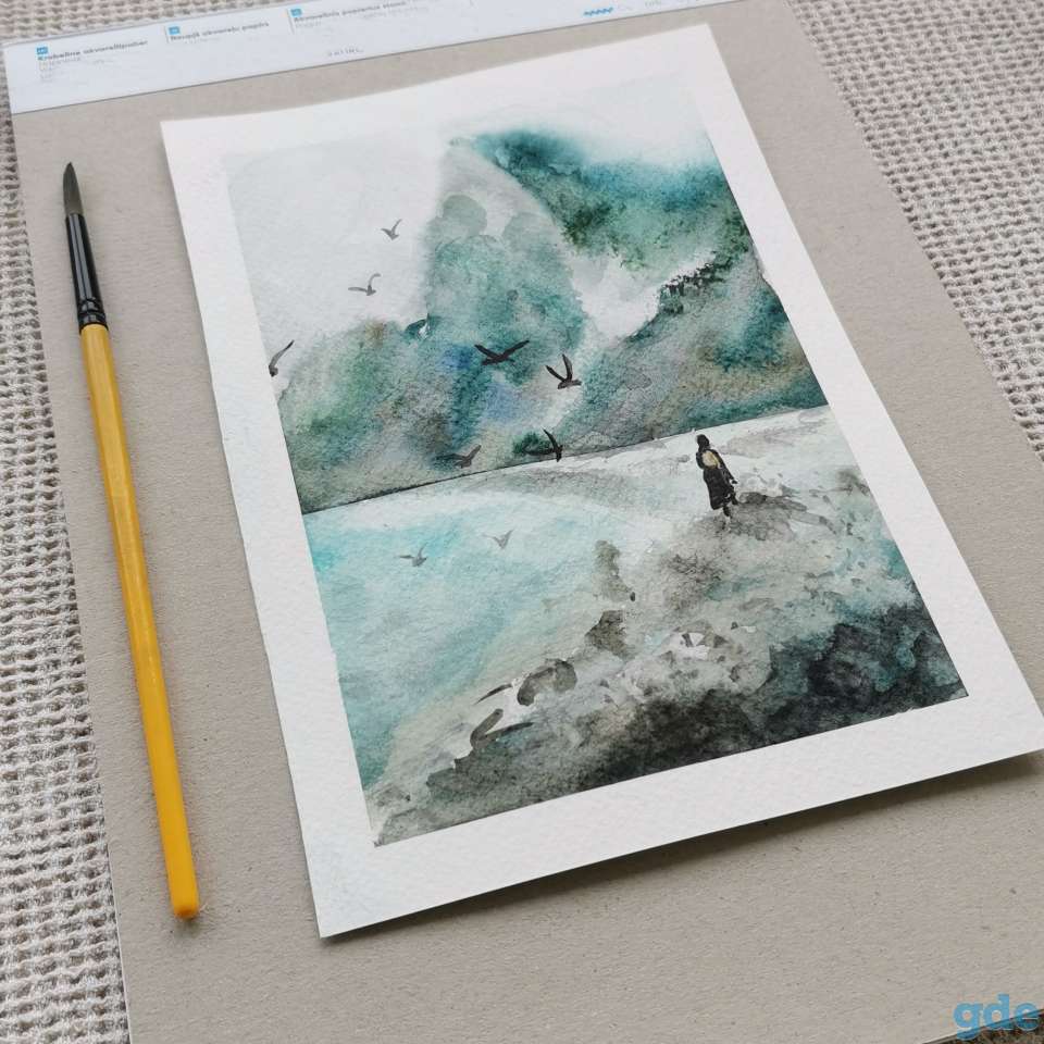 АКВАРЕЛЬНЫЕ КАРТИНЫ, фотография 12