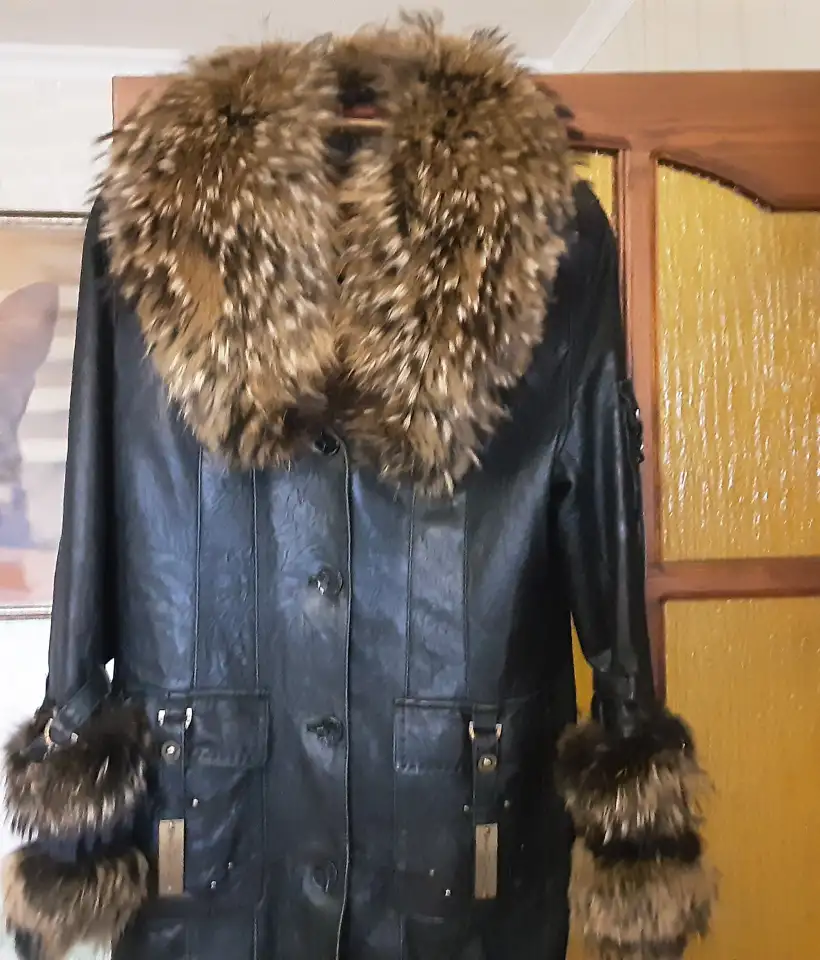 Продам пальто из натуральной кожи, фотография 1