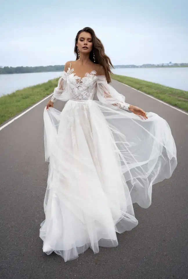 Свадебное, вечернее платье, фотография 2