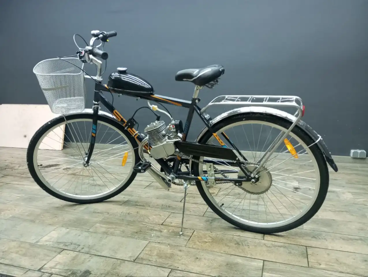 Мотовелосипед Stels Navigator 300 с двигателем 80cc, фотография 3