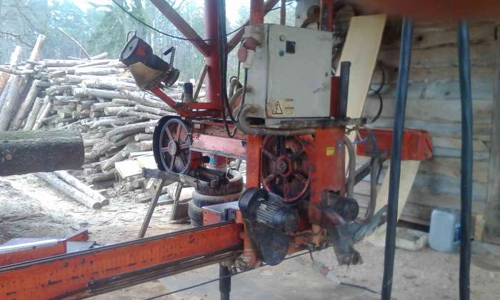 Ленточная пилорама Wood Mizer LT-40, фотография 3