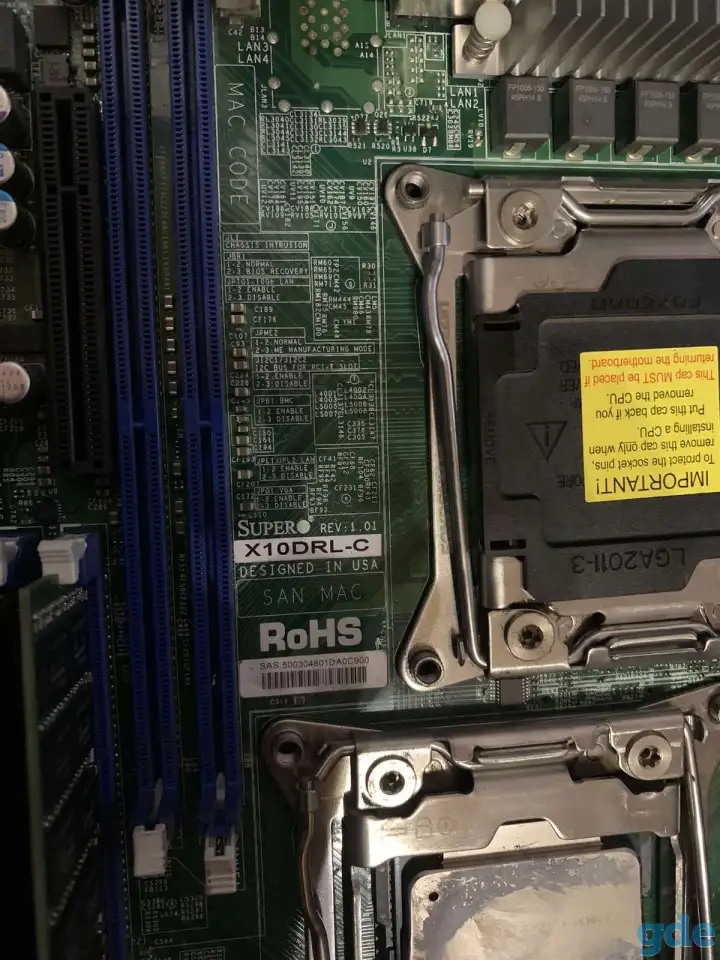 Продам мощный сервер SUPERMICRO Xeon, 64GB, 10TB, 2x800w, фотография 8