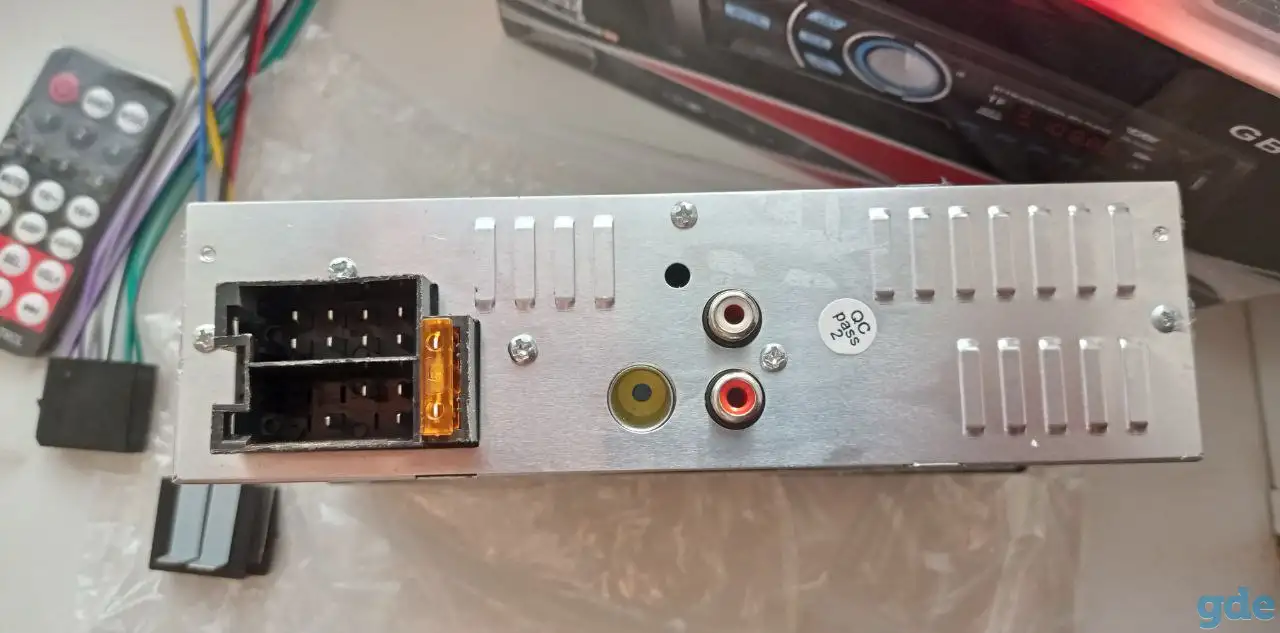 МАГНИТОЛА GB-282SBT, GB-283SBT (БЛЮТУЗ, АУКС, РАДИО), фотография 2