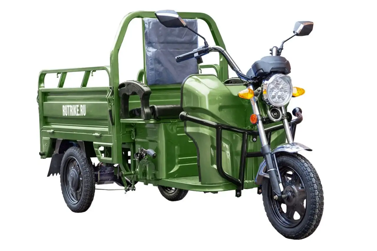 Грузовой электротрицикл rutrike круиз 60v/1000w, фотография 1
