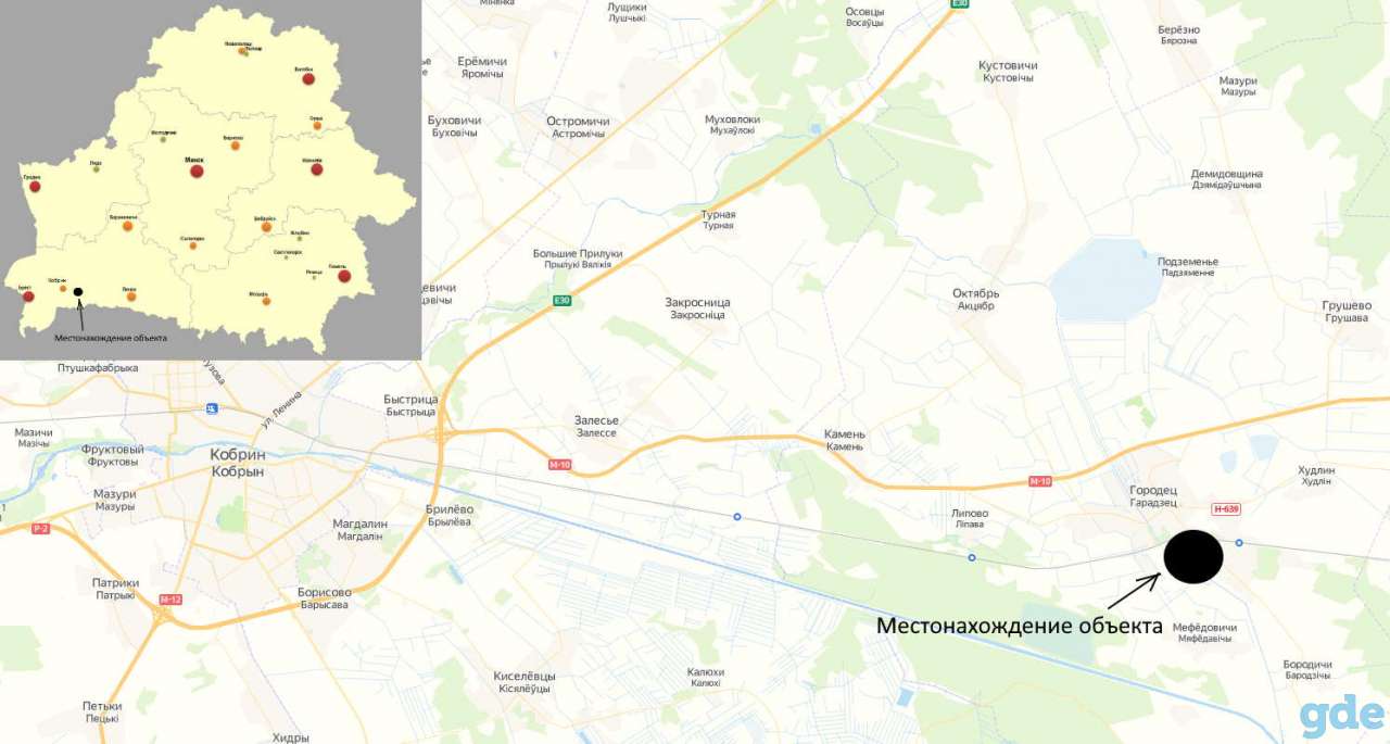 Продается комплекс производственных зданий Кобринский р-н, аг.Городец, фотография 5