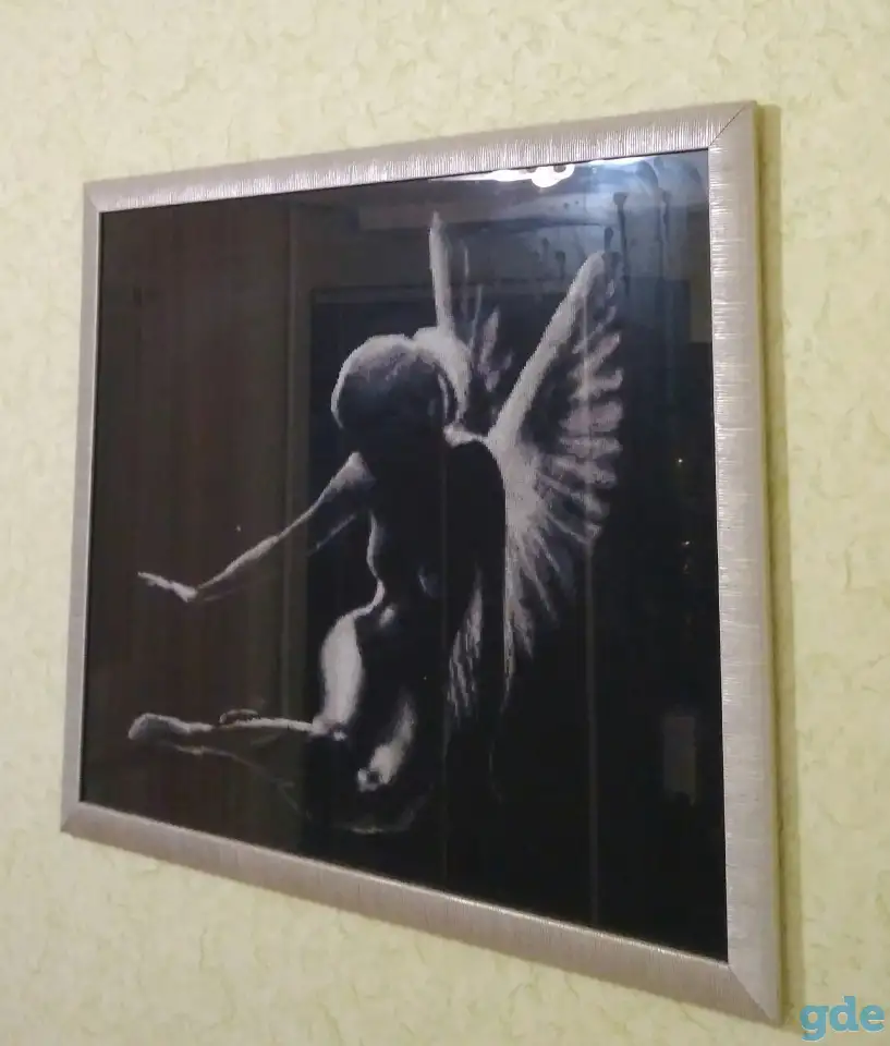 Продам картину вышивка графика, фотография 2