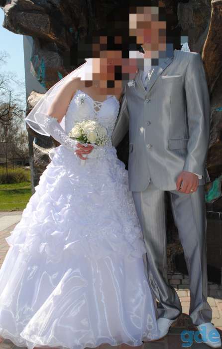 ОТДАМ свадебное платье, фотография 1