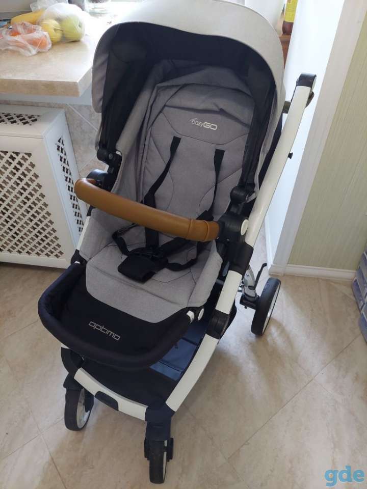Продам коляску easy go optima, 2 в 1, фотография 3