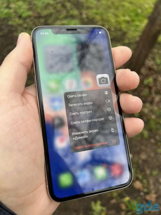 iPhone X 64GB Silver, фотография 6