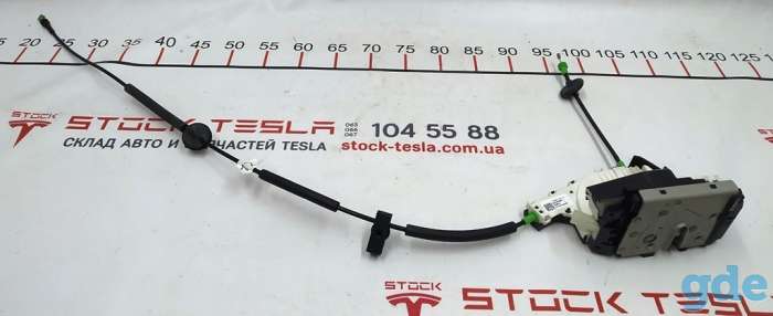 Зап. части для авто Tesla. Замок двери передней левой Tesla model XBAZ Door lock, front left {MX, фотография 5