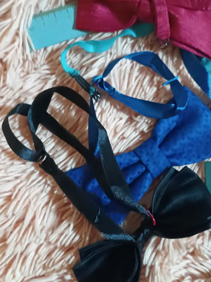 Галстук бабочка для взрослых и детей handmade, фотография 3