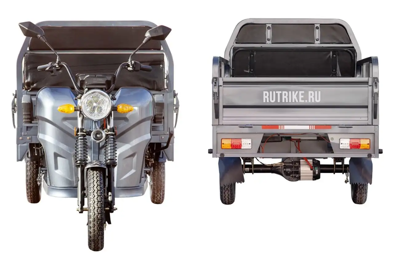 Грузовой электротрицикл rutrike мастер 1500 60v1000w, фотография 4