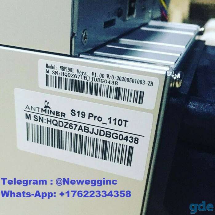 Selling Bitmain Antminer S19 Pro 110 TH/s/ Chat, фотография 1