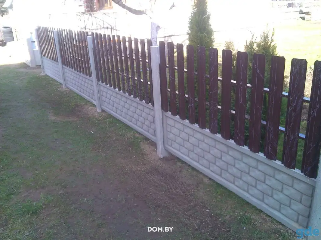 Красивый забор для вашего участка, фотография 7