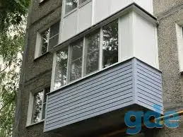 Отделка балконов внутри и снаружи, фотография 4