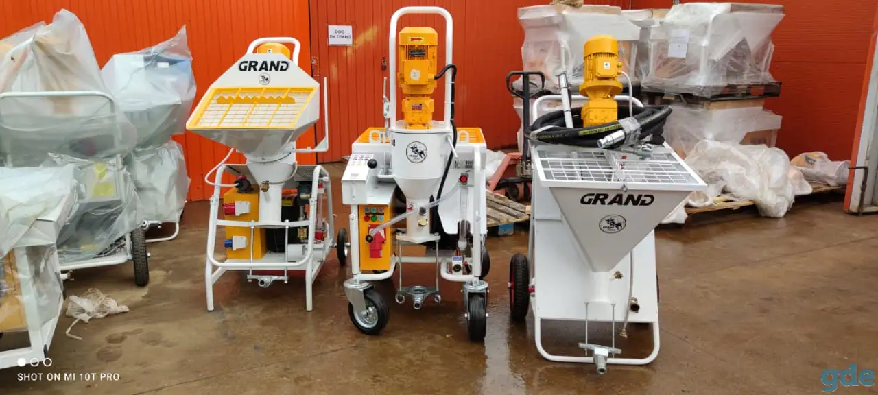 Штукатурные станции Grand. MixPlaster. PowerMix в Лиде., фотография 1