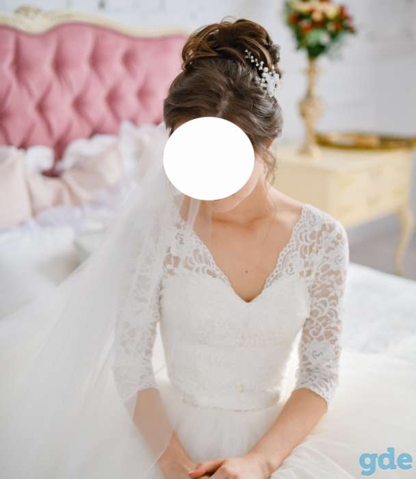 Продам красивое свадебное платье, фотография 4
