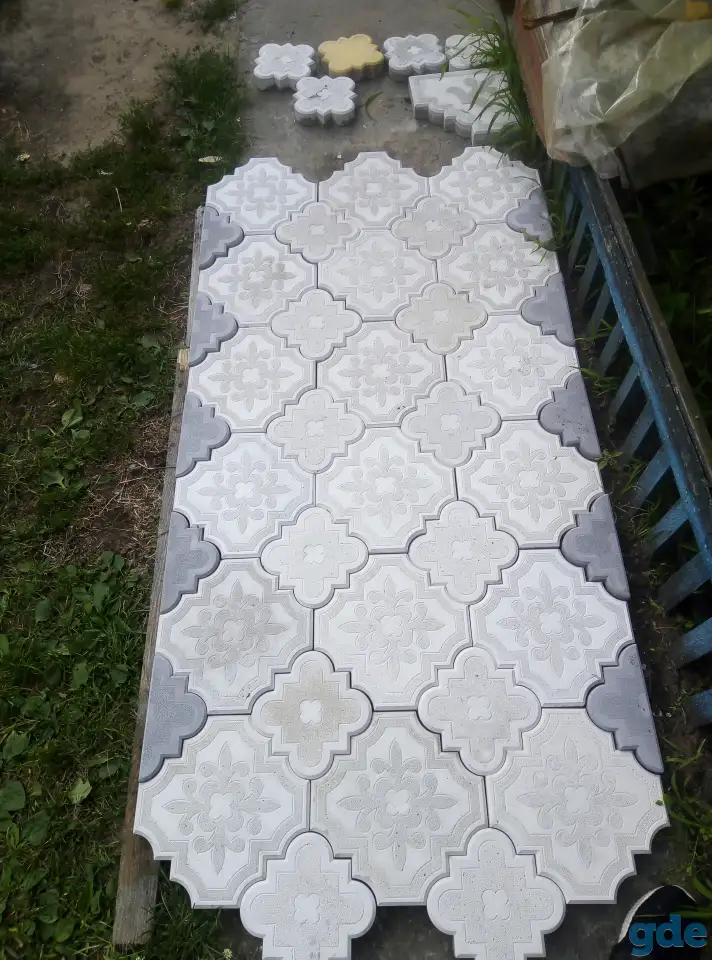 Плитка цветная бетонная, Боро., фотография 2
