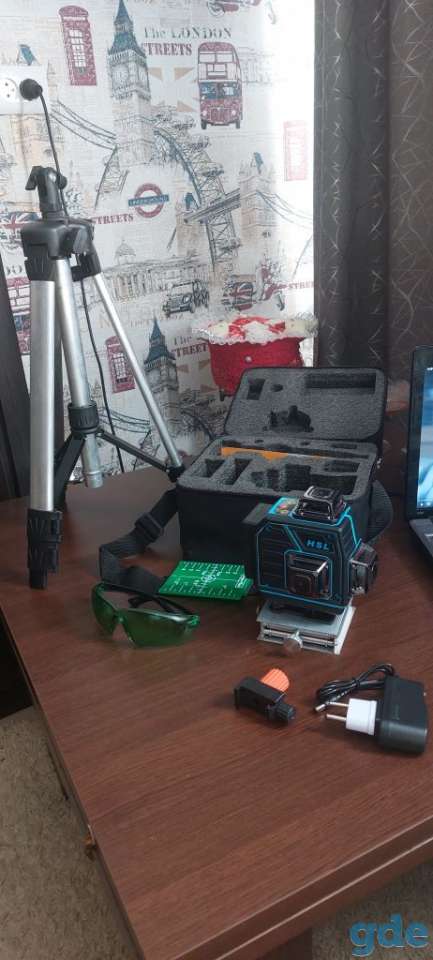 Лазерный уровень HSL 4D, фотография 4
