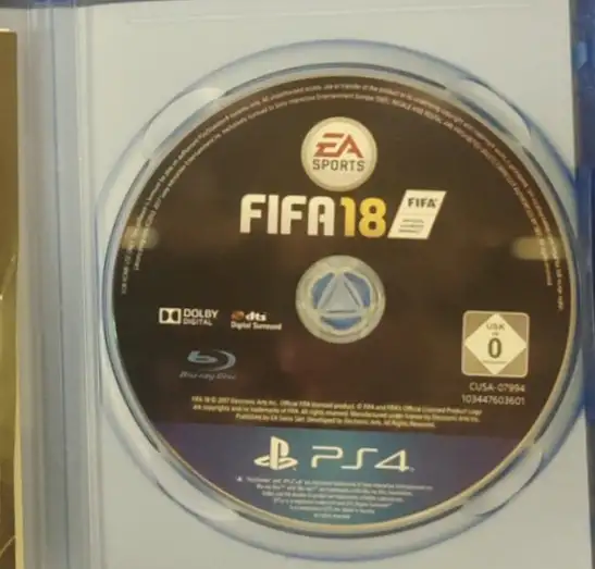 Диск игровой FIFA 2018 для приставки Sony PS4, фотография 2
